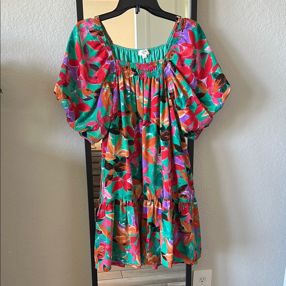 Entro Multicolor Floral Dress
